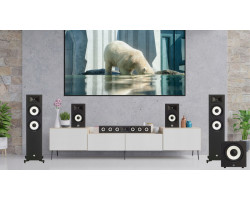 Домашний кинотеатр JBL 5.1 A170+A120+A135C+A100P Yamaha RX-V6A